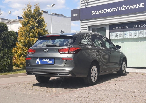 Hyundai I30 cena 66900 przebieg: 48100, rok produkcji 2022 z Biały Bór małe 379